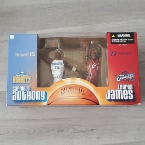 Mcfarlane NBA Lebron James Carmelo Anthony Rookie